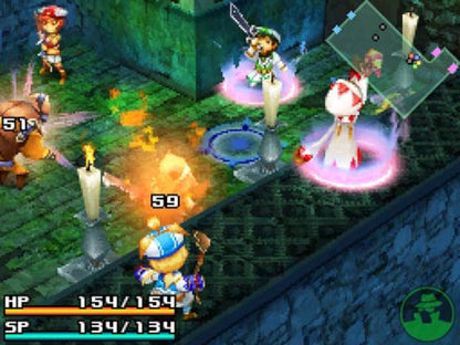 Final Fantasy Crystal Chronicles Ring of Fates game for the Nintendo DS featuring action RPG gameplay with real time combat multiplayer co op and a story driven fantasy adventure with twin protagonists exploring magical worlds gameplay