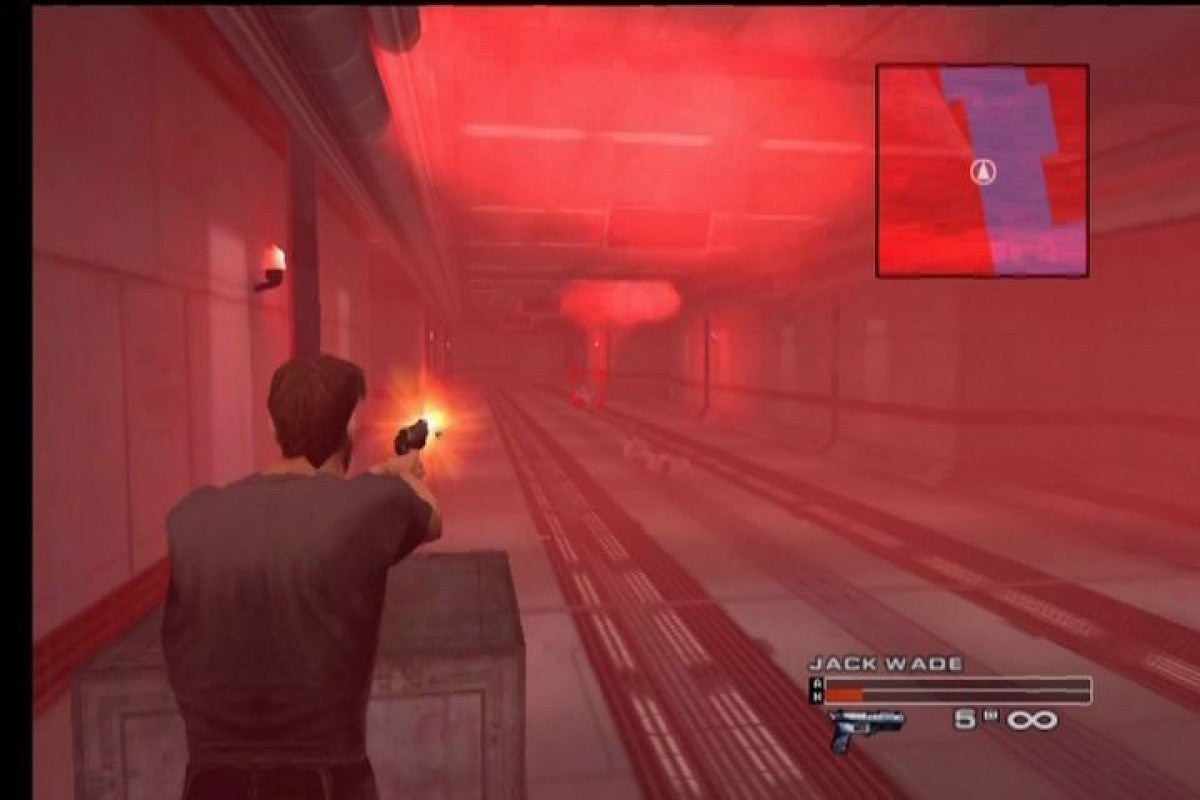Headhunter gameplay for Playstation 2 video game