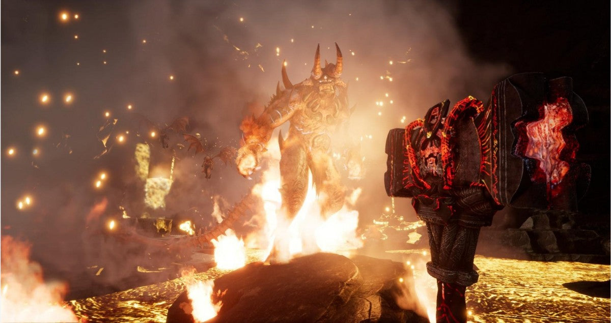 Citadel: Forged with Fire – PlayStation 4 (PS4) video game gameplay, open-world RPG by Blue Isle Studios