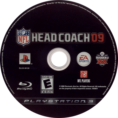 NFL Head Coach 09 [20th Anniversary Edition] cover art for PlayStation 3 (PS3) video game