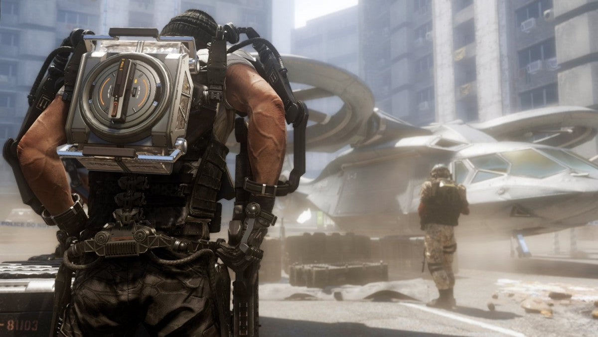 Call of Duty: Advanced Warfare gameplay for PlayStation 4 (PS4) first-person shooter video game