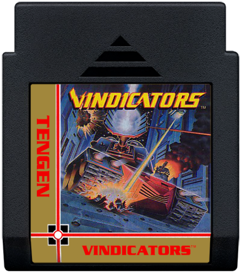 Vindicators cartridge for Nintendo Entertainment System NES retro video game