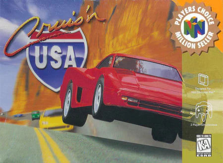 Cruis'n USA [Player's Choice] cover art for Nintendo 64 (N64) video game
