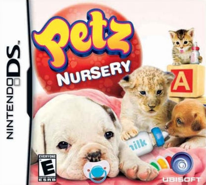 Petz: Nursery cover art for Nintendo DS (DS) baby care simulation video game