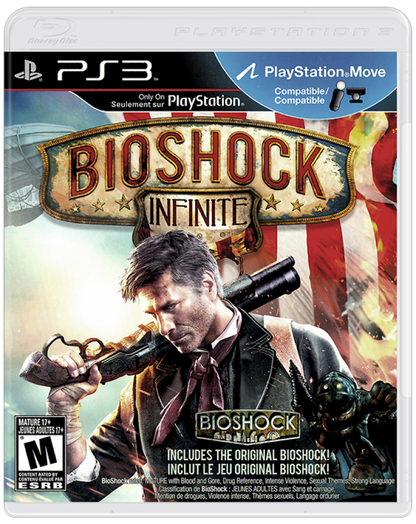 BioShock Infinite cover art for PlayStation 3 (PS3) video game