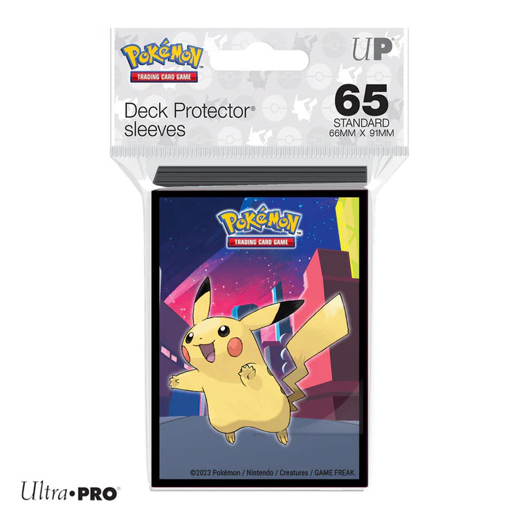 Gallery Series Shimmering Skyline deck protector sleeves for trading card protection.