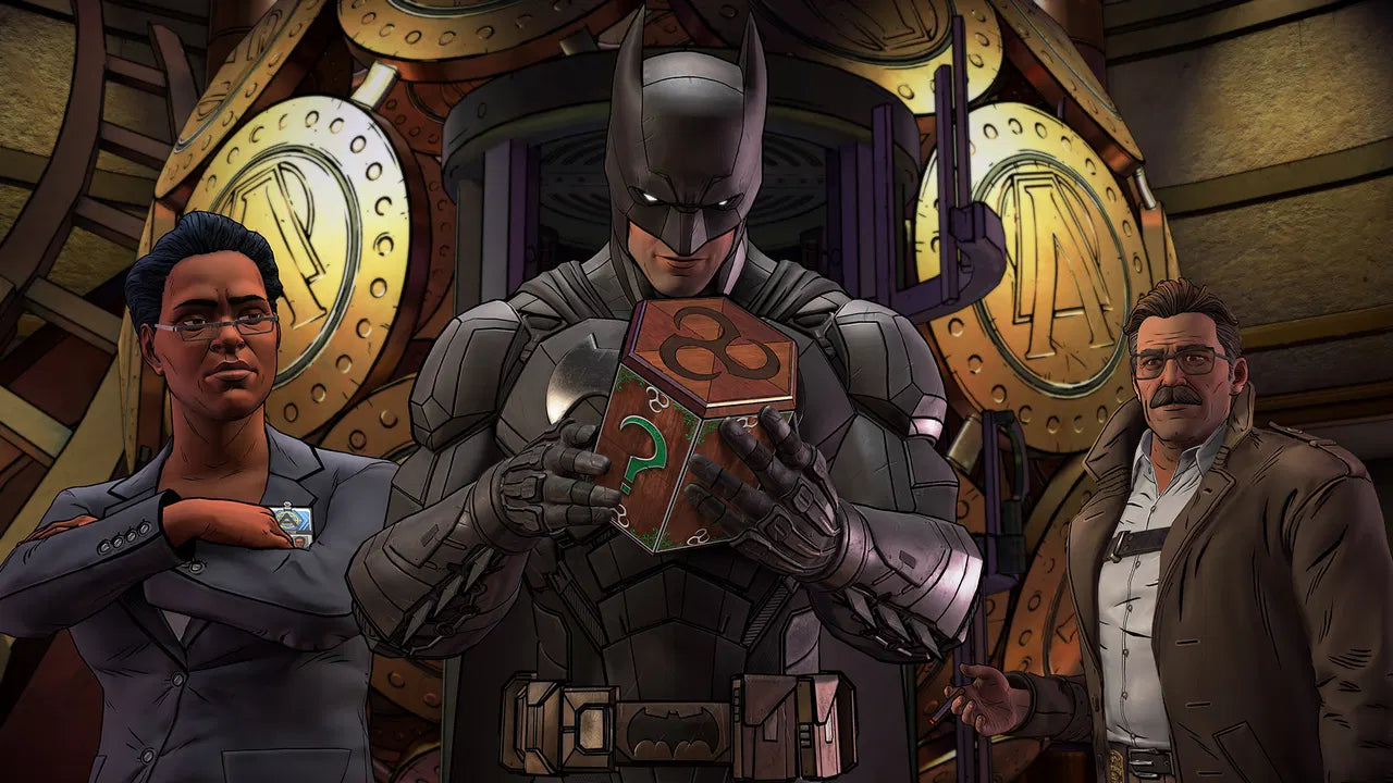 Batman: The Enemy Within promos for PlayStation 4 (PS4) episodic action-adventure video game