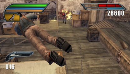 Dead to Rights: Reckoning – PlayStation Portable (PSP) gameplay for third-person action shooter video game
