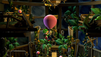 Luigi's Mansion 2 HD Nintendo Switch for retro video game enthusiasts featuring ghost hunting action adventure gameplay puzzle solving haunted mansion exploration Poltergust ghost capturing mechanics charming Nintendo characters cooperative inspired challenges and collectible gaming appeal gameplay 