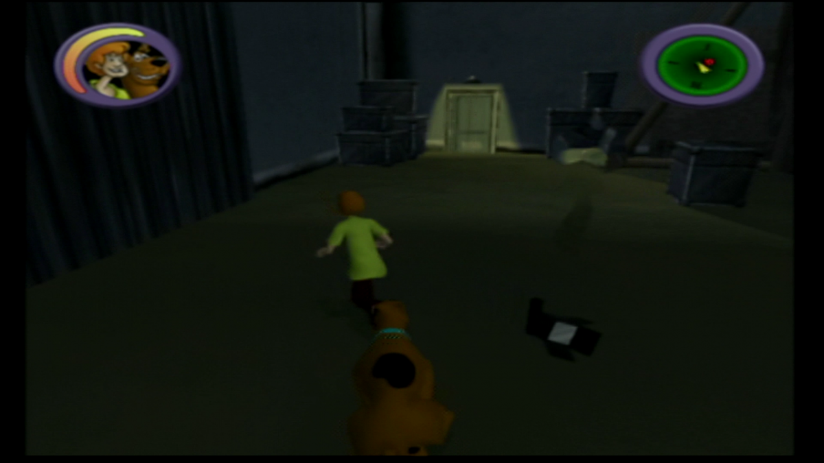 Scooby-Doo Mystery Mayhem GameCube game featuring cartoon-style adventure gameplay with puzzle solving and spooky mysteries gameplay screenshot 