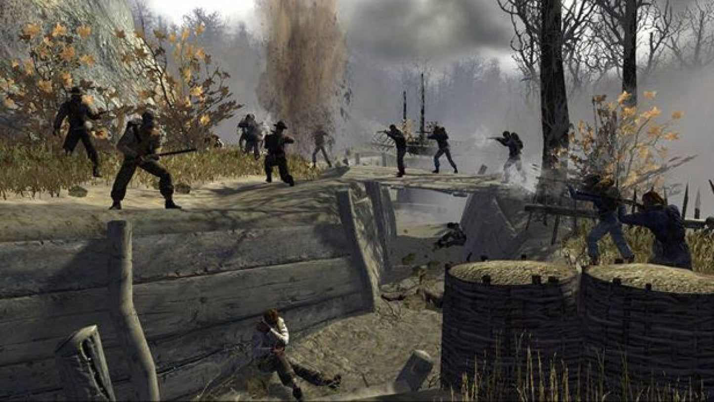 The History Channel: Civil War: A Nation Divided gameplay for PlayStation 2 (PS2) video game