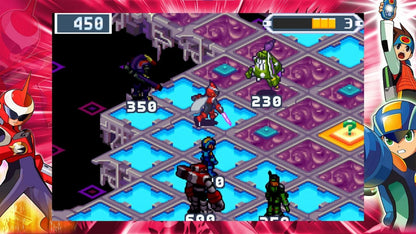 Mega Man Battle Network Legacy Collection Nintendo Switch for action role playing video game fans featuring tactical grid based battles cyber world exploration classic MegaMan.EXE adventures online network combat multiple games in one collection futuristic storytelling collectible gaming appeal gameplay