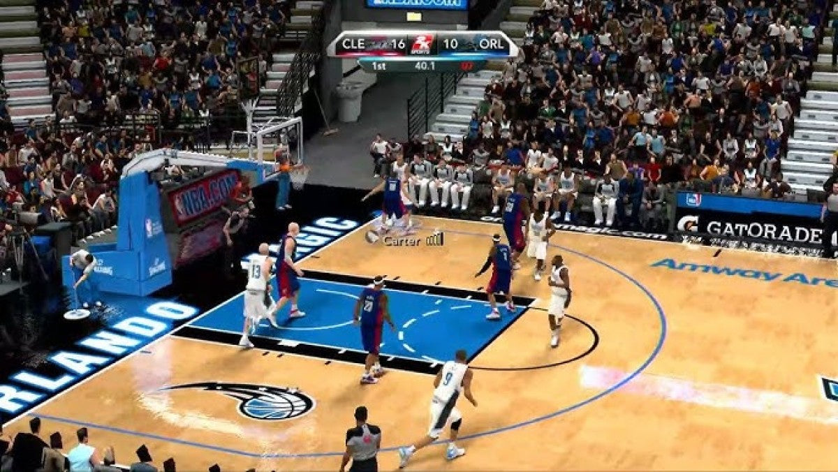 NBA 2K10 PS3 sports video game gameplay