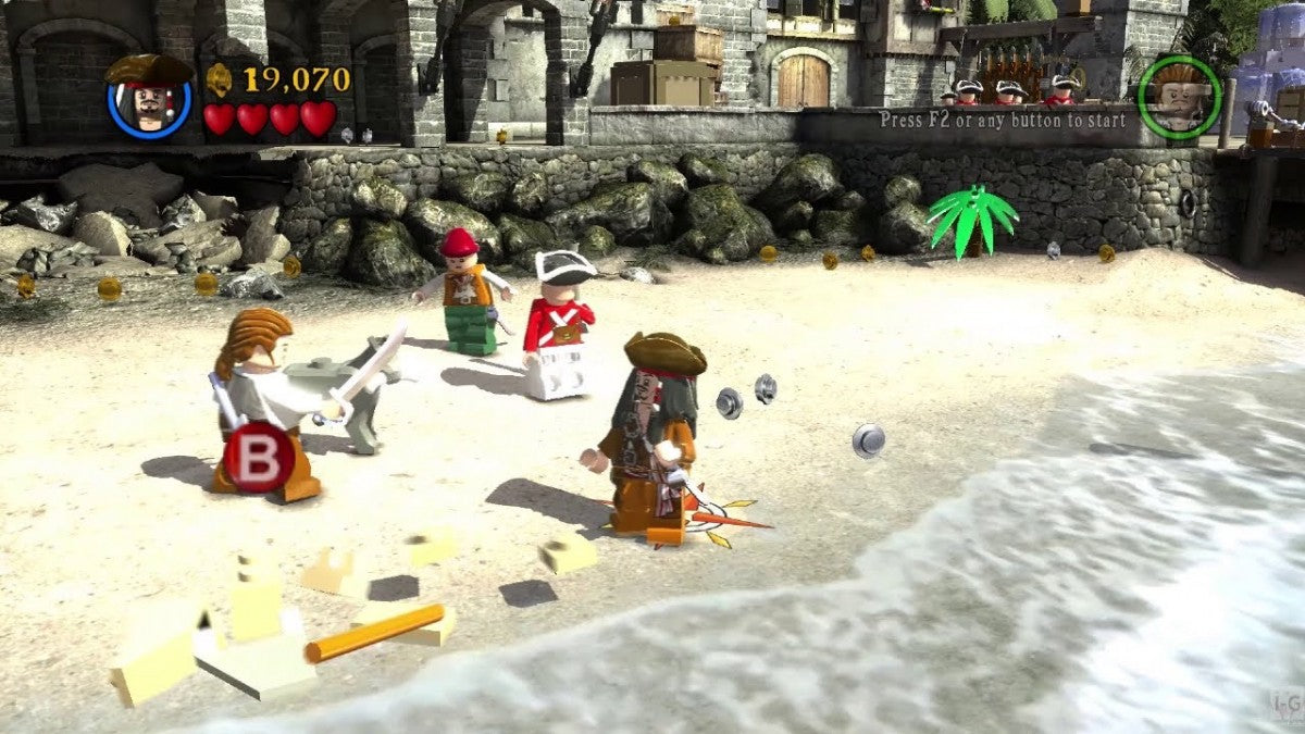 LEGO Pirates of the Caribbean for PlayStation 3 family friendly action adventure video game featuring cooperative gameplay humorous LEGO style storytelling iconic Disney pirate characters and classic film inspired levels gameplay