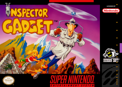 Inspector Gadget cover art for Super Nintendo Entertainment System (SNES) video game