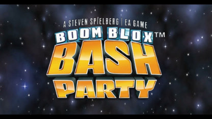 Boom Blox: Bash Party title art for Nintendo Wii (Wii) video game 