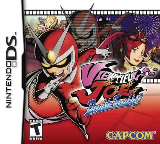 Viewtiful Joe: Double Trouble cover art for Nintendo DS (DS) video game 