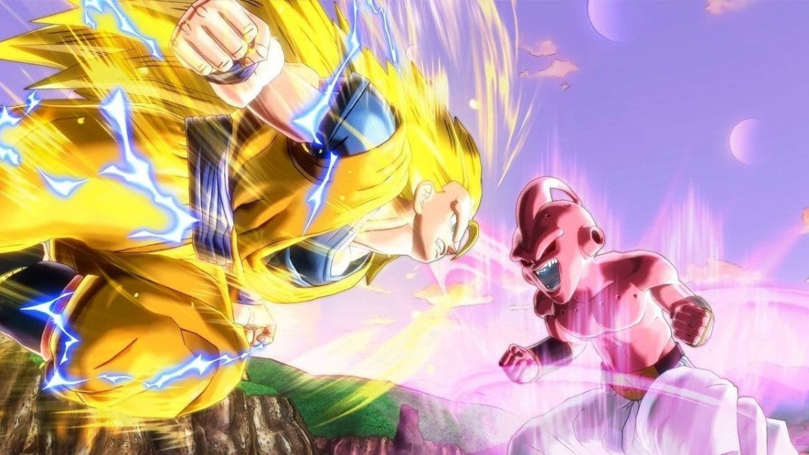Dragon Ball Z Xenoverse 2 PS4 Sony PlayStation 4 fighting game anime action RPG Dragon Ball Z DBZ Bandai Namco time travel story character creation custom fighter Saiyan transformation battles online multiplayer arena combat PlayStation 4 software video game title gameplay