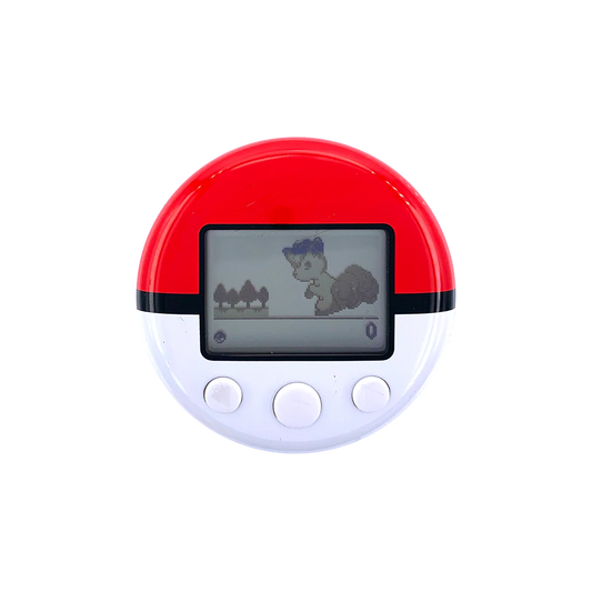 Pokéwalker Nintendo DS accessory inspired design featuring portable pedometer style gameplay device aesthetic Pokémon training companion real world step tracking interactive creature leveling mechanics handheld connectivity and immersive Nintendo fitness adventure presentation