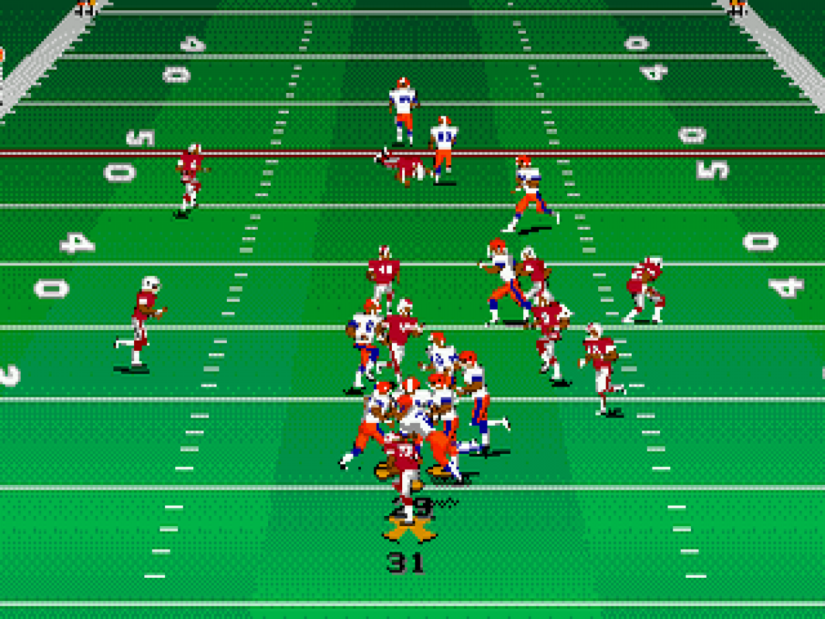 College Football USA 97: The Road to New Orleans gameplay for Sega Genesis (GEN) video game