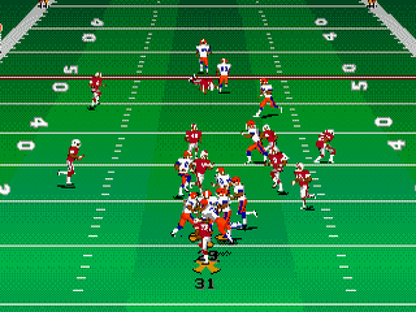 College Football USA 97: The Road to New Orleans gameplay for Sega Genesis (GEN) video game