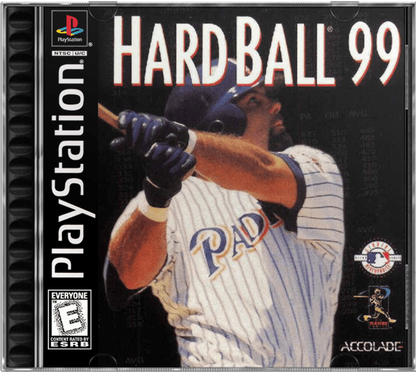 HardBall '99 cover art for PlayStation 1 (PS1) video game