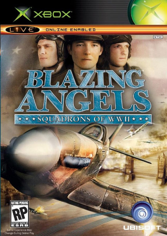 Blazing Angels: Squadrons of WWII cover art for Xbox (XBOX) video game