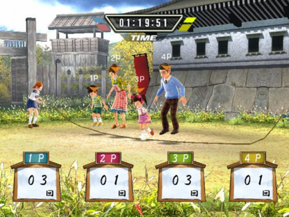 Family Party: 30 Great Games gameplay art for Nintendo Wii (Wii) video game