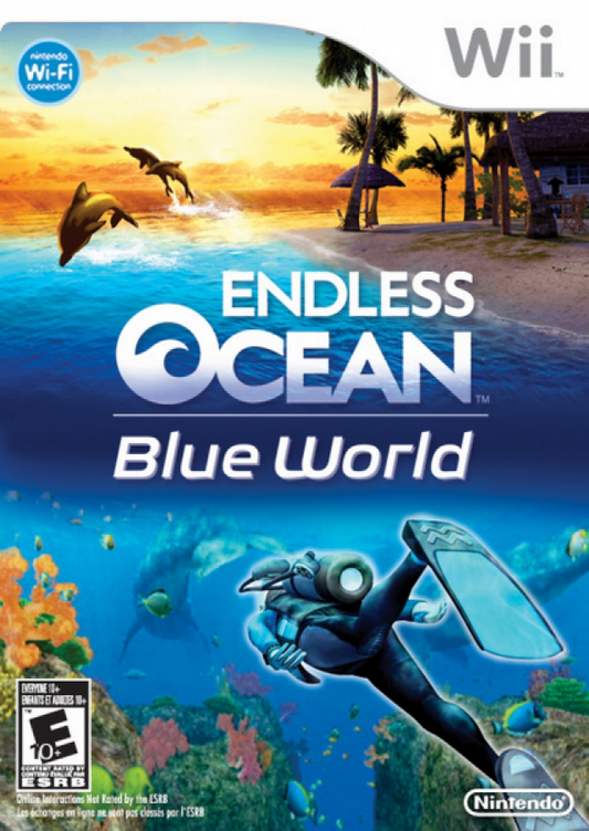 Endless Ocean: Blue World cover art for Nintendo Wii (Wii) video game