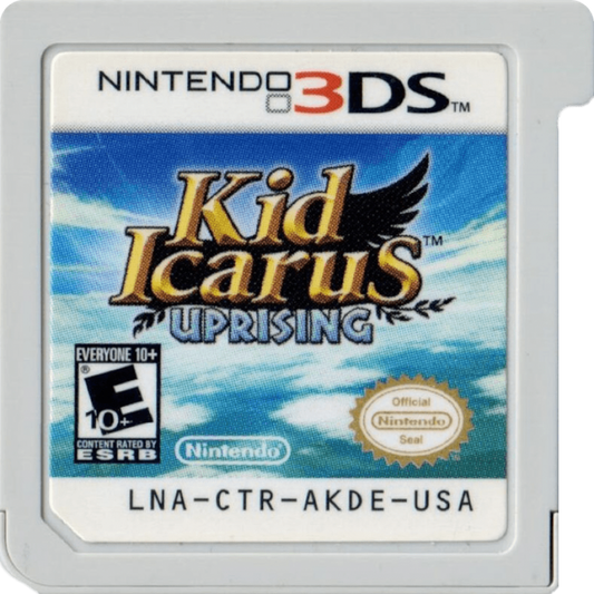 Kid Icarus Uprising Big Box Nintendo 3DS for retro video game enthusiasts featuring action adventure gameplay fast paced aerial and ground combat mythological storytelling touchscreen controls AR card support collectible Big Box edition and collectible gaming appeal cartridge