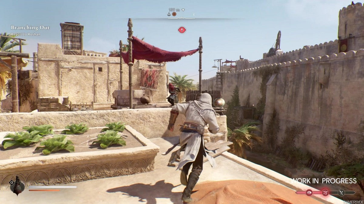 Assassin’s Creed Mirage PS5 game featuring stealth-focused action, parkour-based exploration, and a story-driven return to classic Assassin’s Creed gameplay on PlayStation 5 gameplay screenshot