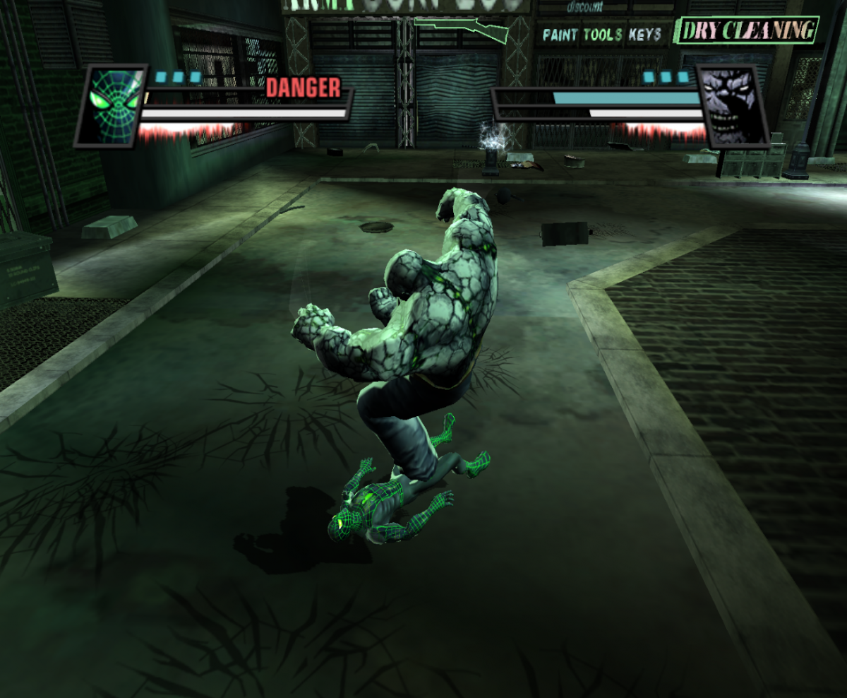 Marvel Nemesis Rise of the Imperfects PS2 Sony PlayStation 2 fighting action game Marvel superheroes vs original characters 3D arena combat brawler superhero battles EA Games story mode versus multiplayer retro gaming PlayStation 2 software video game title gameplay