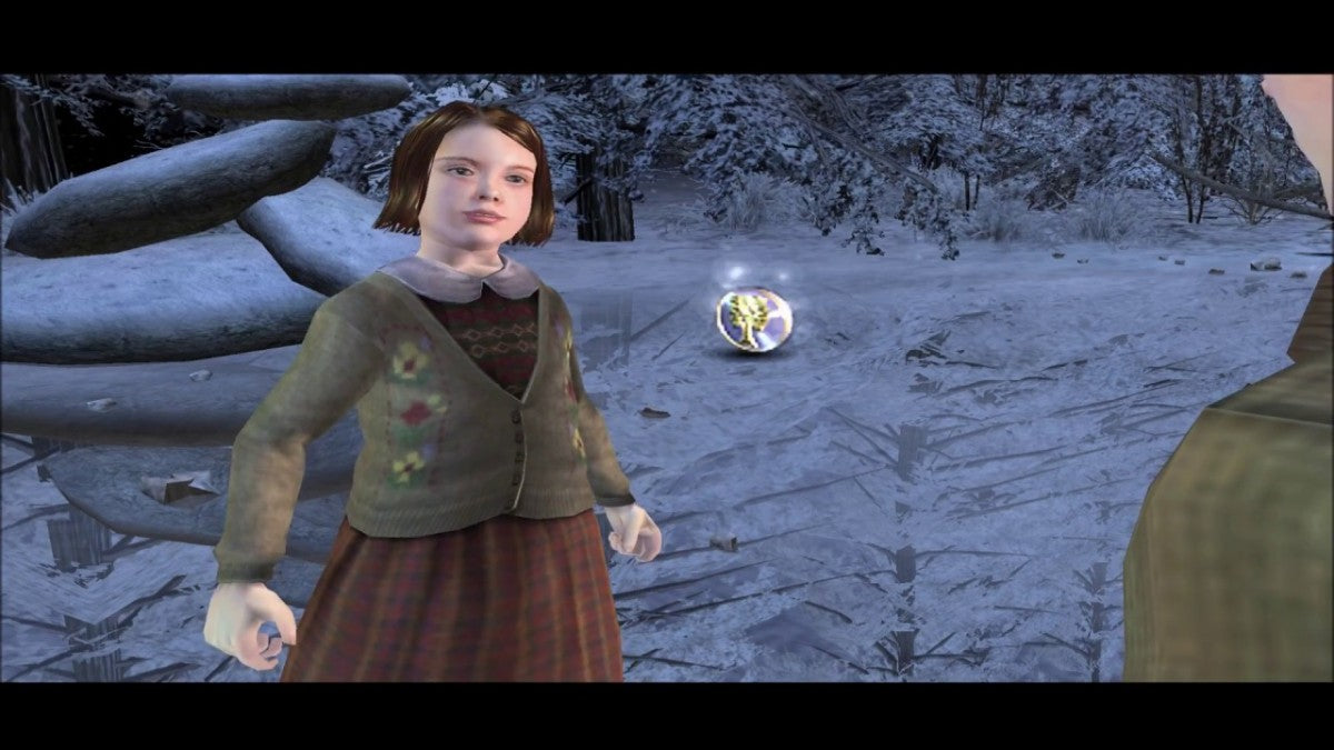 The Chronicles of Narnia: The Lion, the Witch and the Wardrobe gameplay for Nintendo GameCube (GC) fantasy action adventure video game