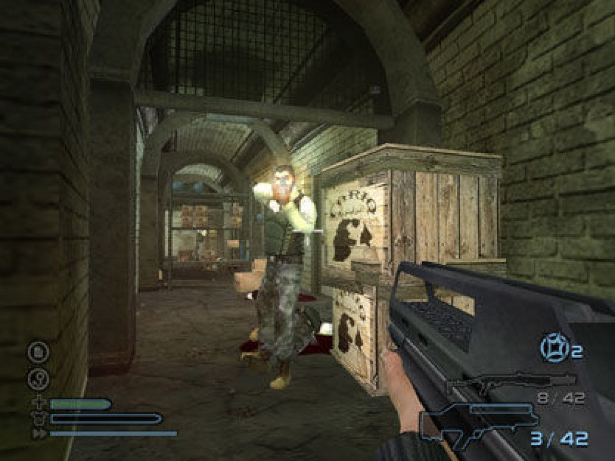 Cold Winter PS2 PlayStation 2 first person shooter game gameplay