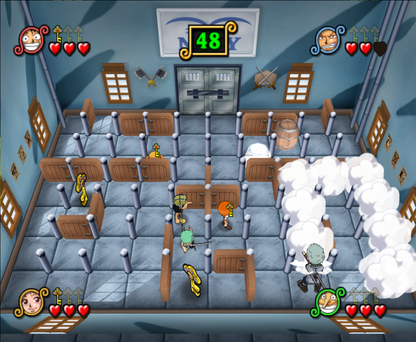 One Piece Pirates Carnival for GameCube featuring party style mini games and characters from the One Piece universe gameplay