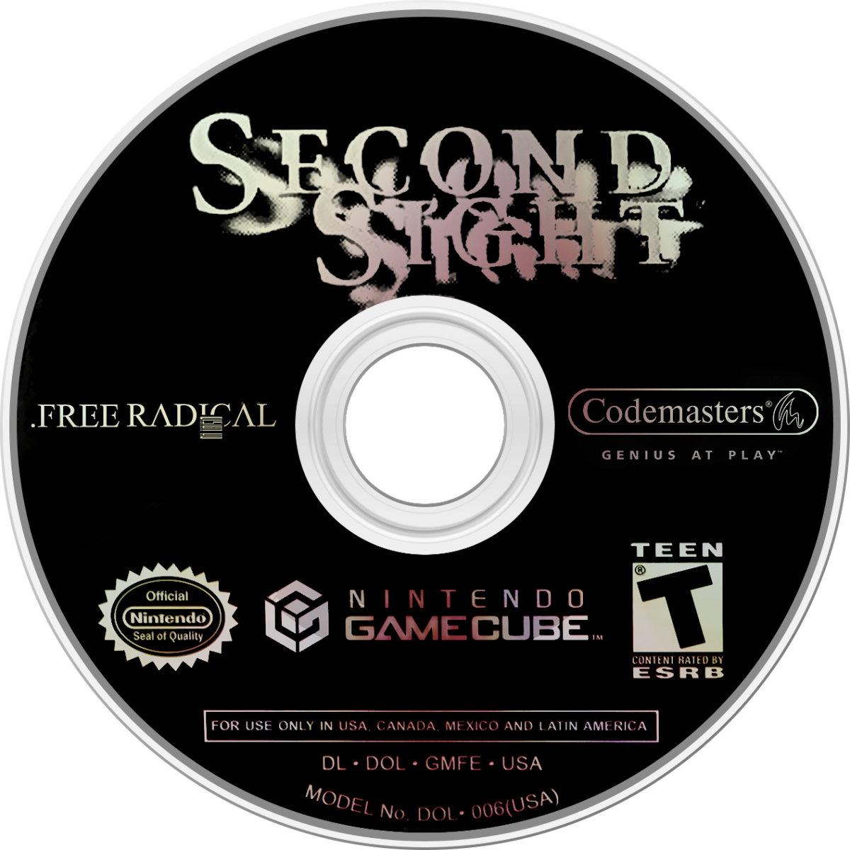 Second Sight Nintendo GameCube for retro video game enthusiasts featuring action adventure gameplay psychic abilities stealth mechanics third person combat suspenseful storytelling puzzle solving and collectible gaming appeal disc 
