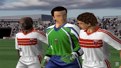 ESPN MLS ExtraTime 2002 for Xbox Original featuring intense soccer sports gameplay