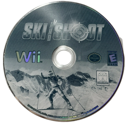 Ski and Shoot – Nintendo Wii (Wii) biathlon skiing shooting sports simulation video game disc