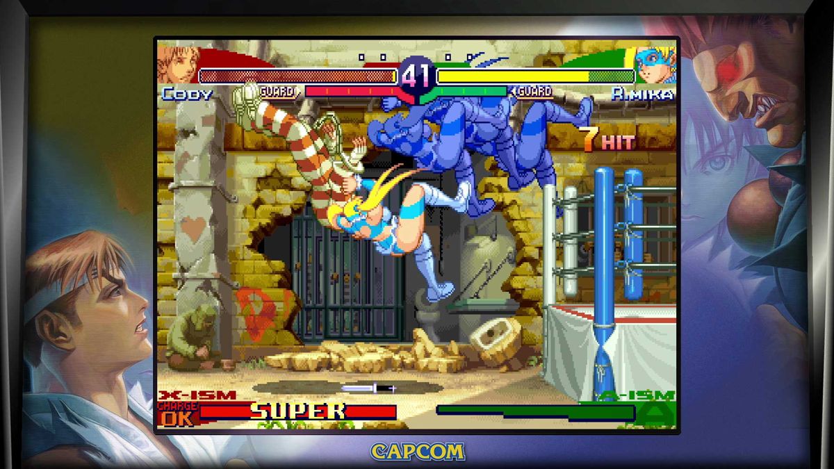 Street Fighter 30th Anniversary Collection – PlayStation 4 (PS4) video game gameplay, fighting game compilation