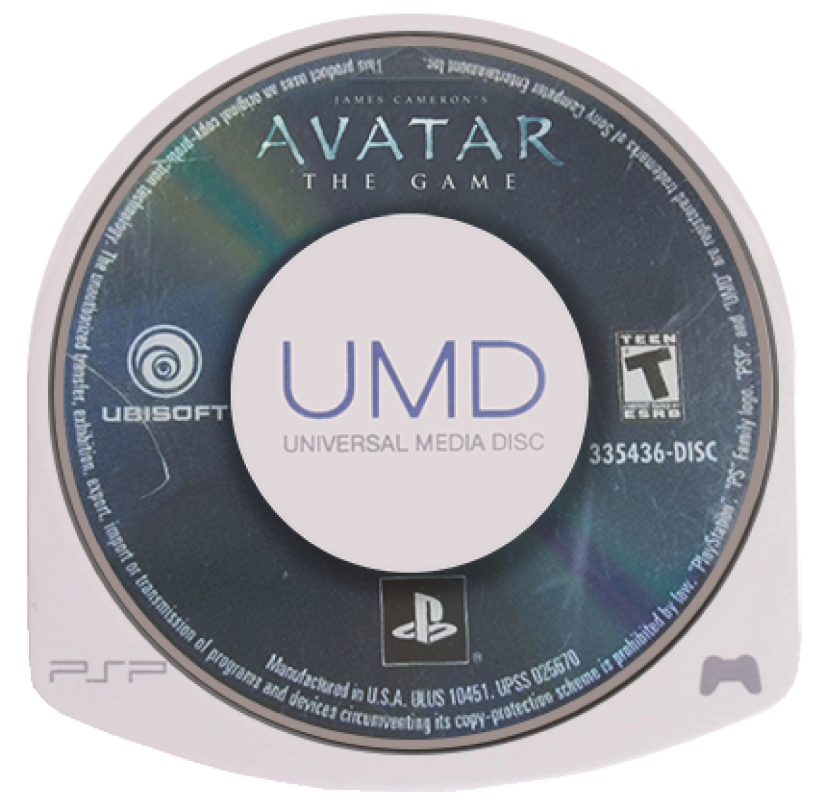 Avatar The Game PlayStation Portable PSP video game, action adventure, sci-fi combat, movie tie-in gameplay, handheld console title disc cartridge UMD
