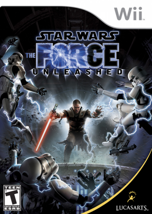 Star Wars: The Force Unleashed cover art for Nintendo Wii (Wii) video game