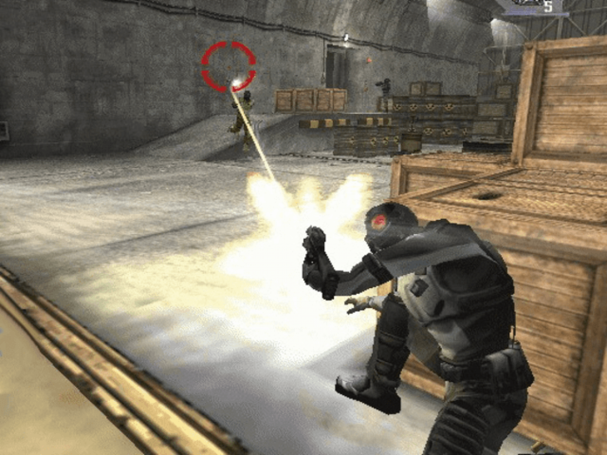 Special Forces Nemesis Strike for Xbox (Xbox), gameplay action shooter video game.