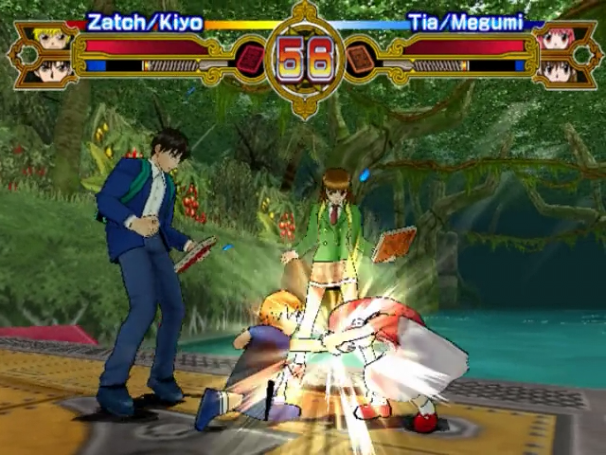 Zatch Bell!: Mamodo Battles Bandai gameplay for Nintendo GameCube (GC) anime fighting video game