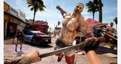 Dead Island 2 PlayStation 4 PS4 for action horror video game fans featuring zombie survival gameplay intense melee combat open world exploration weapon crafting gruesome undead battles character abilities chaotic California setting dark humor and cinematic adventure collectible gaming appeal gameplay
