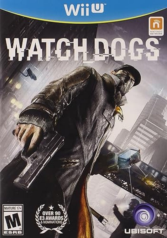 Watch Dogs cover art for Nintendo Wii U (WiiU) video game