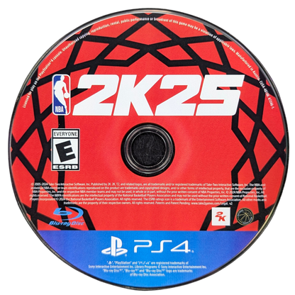 NBA 2K25 for PlayStation 4 (PS4) at Gamers INC, featuring the latest rosters and ratings in the ultimate basketball simulation, with a refined MyCAREER mode, the classic MyTEAM experience, and immersive neighborhood competition to build your dynasty and command the court disc