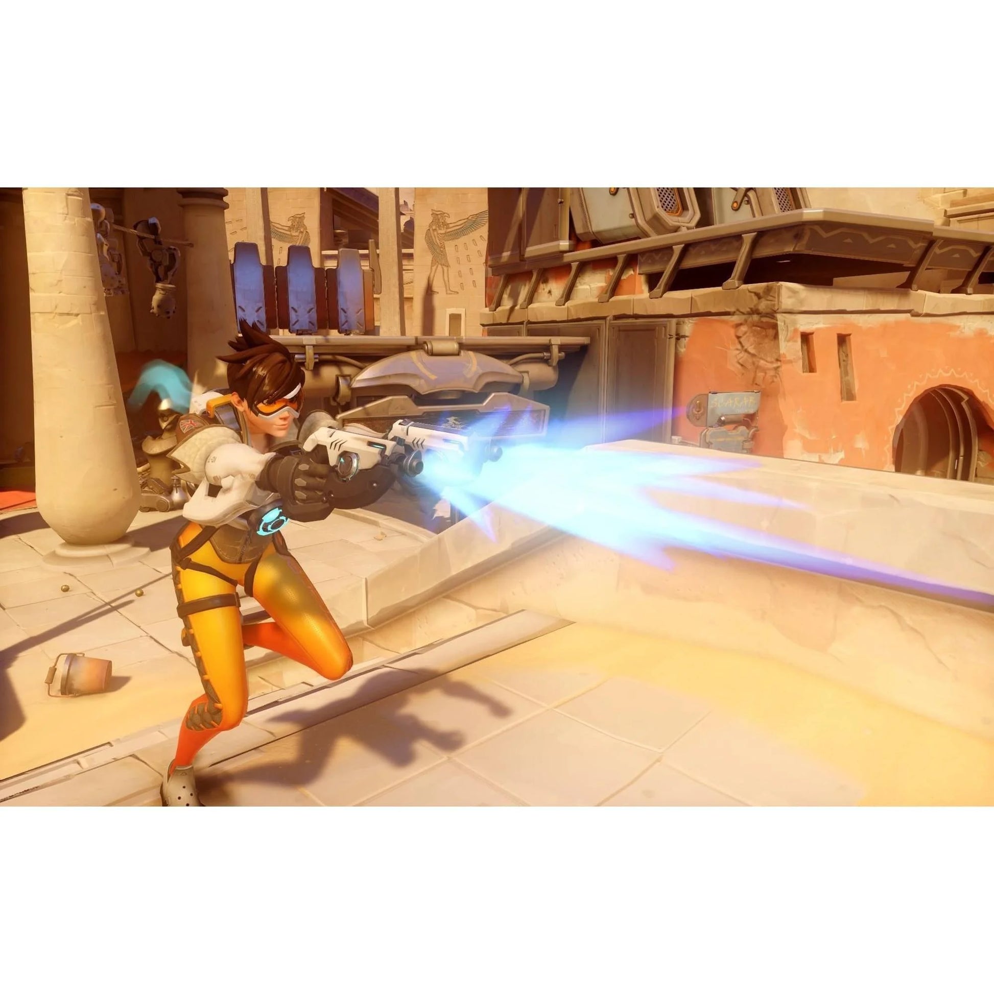 Overwatch: Origins Edition gameplay for Xbox One (XONE) first-person shooter video game