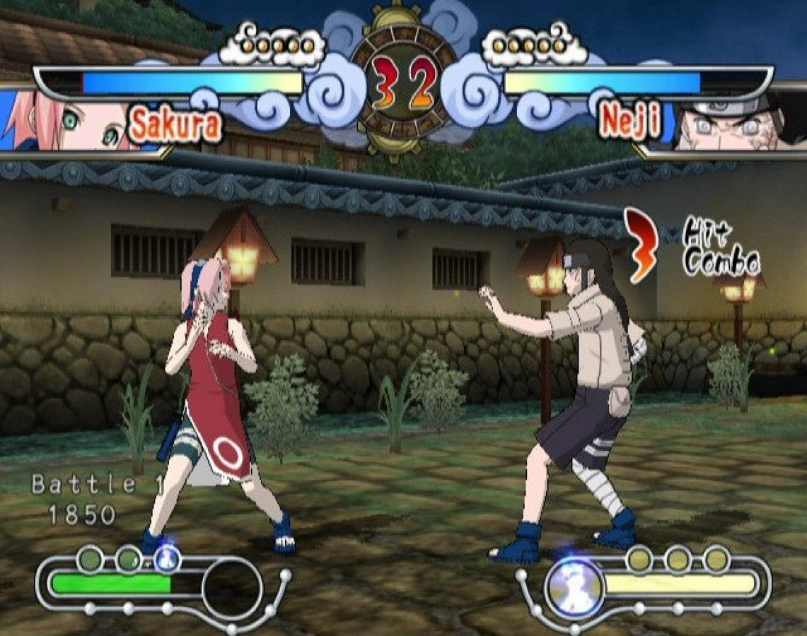 Naruto Clash of Ninja Revolution 2 Wii game featuring fast-paced anime fighting action, motion-enhanced controls, and characters from the Naruto Shippuden series gameplay