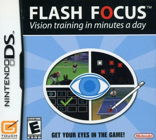 Flash Focus: Vision Training cover art for Nintendo DS (DS) video game