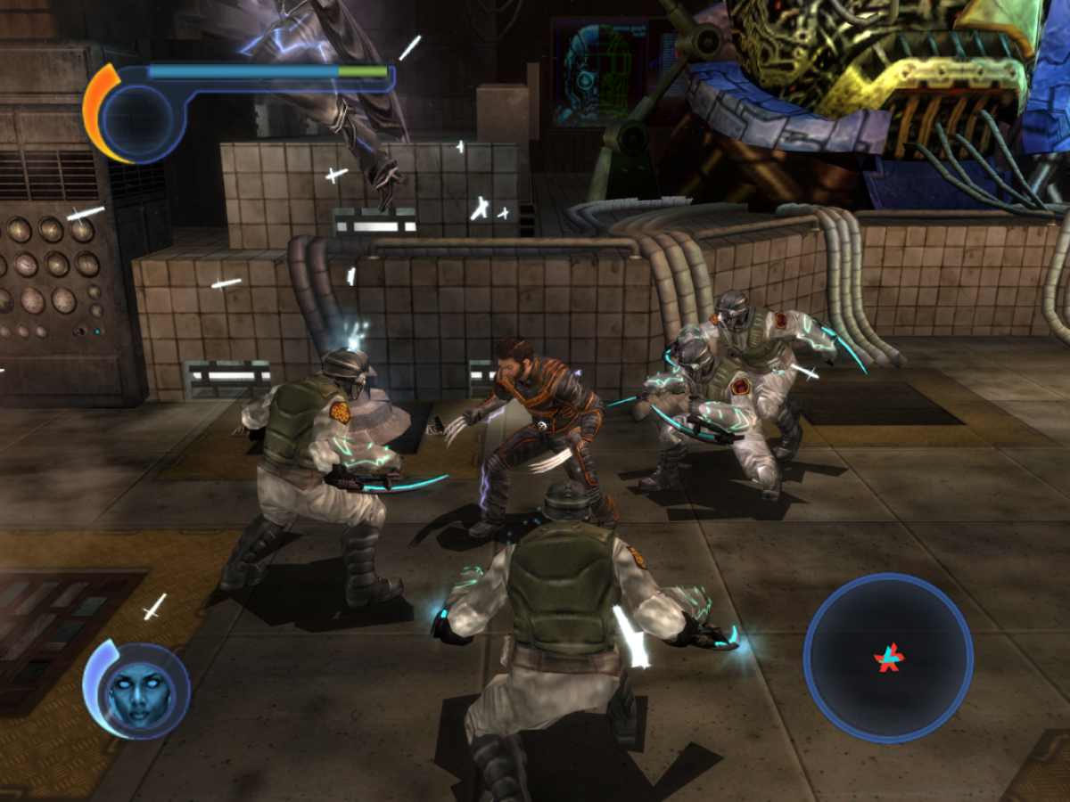 X-Men The Official Game Xbox featuring superhero action adventure gameplay with Marvel characters gameplay